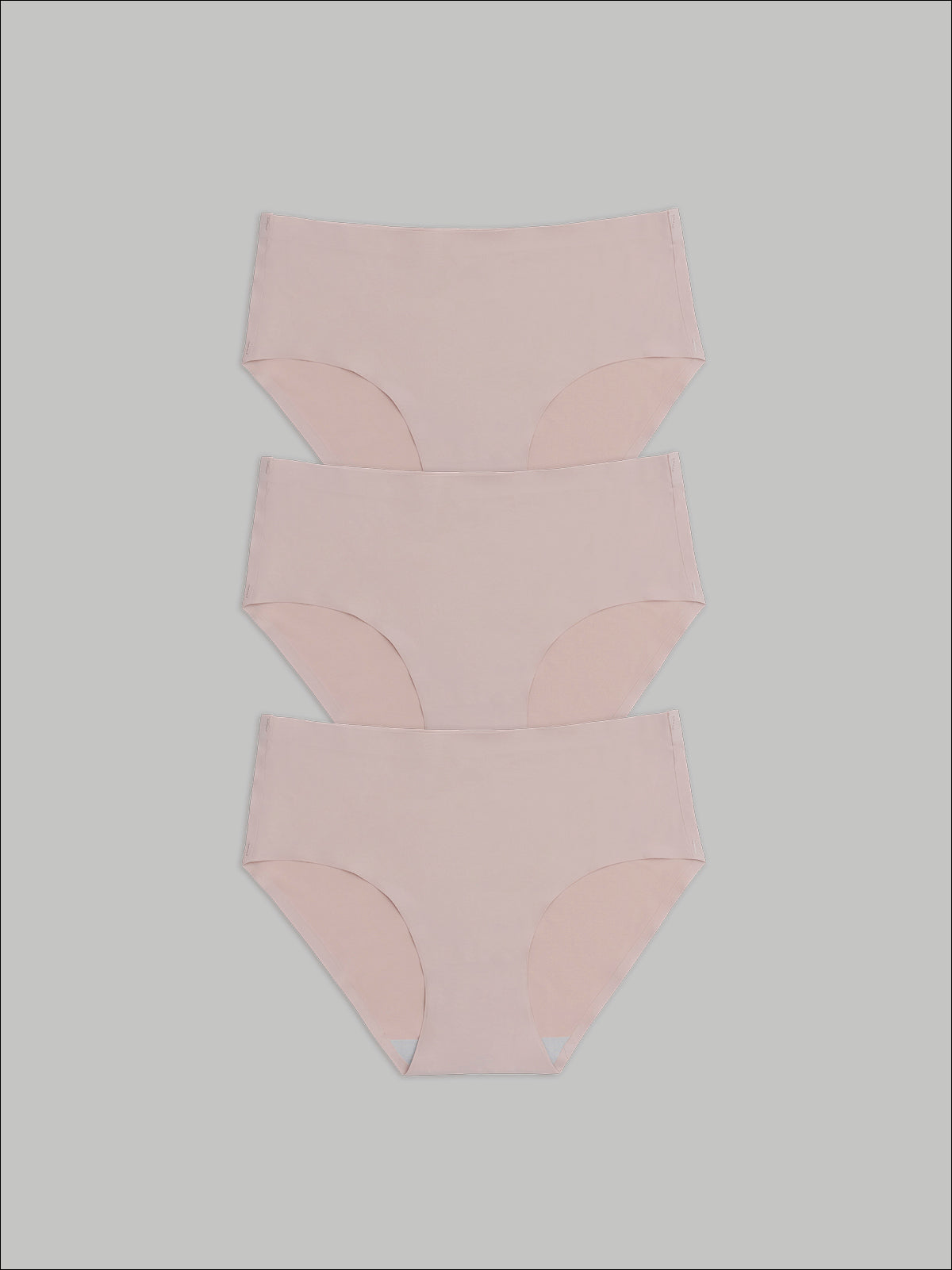 Kit com 3 Calcinhas Caleçon Redutora Sem Costura Segunda Pele Rose - R$71,90 cada