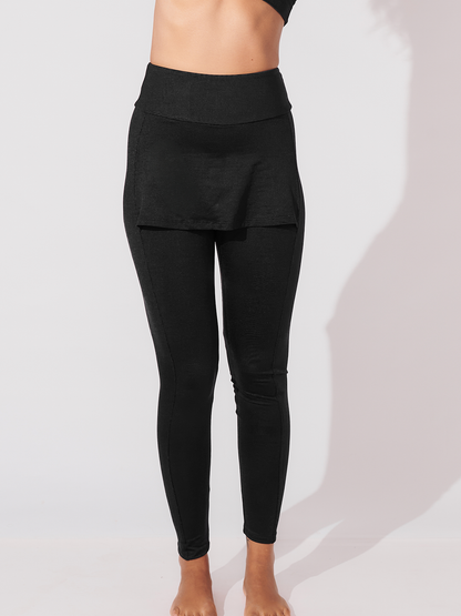 Calça Legging com Tapa Bumbum Preto