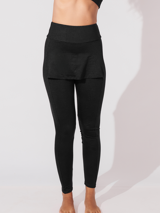 Calça Legging com Tapa Bumbum Preto