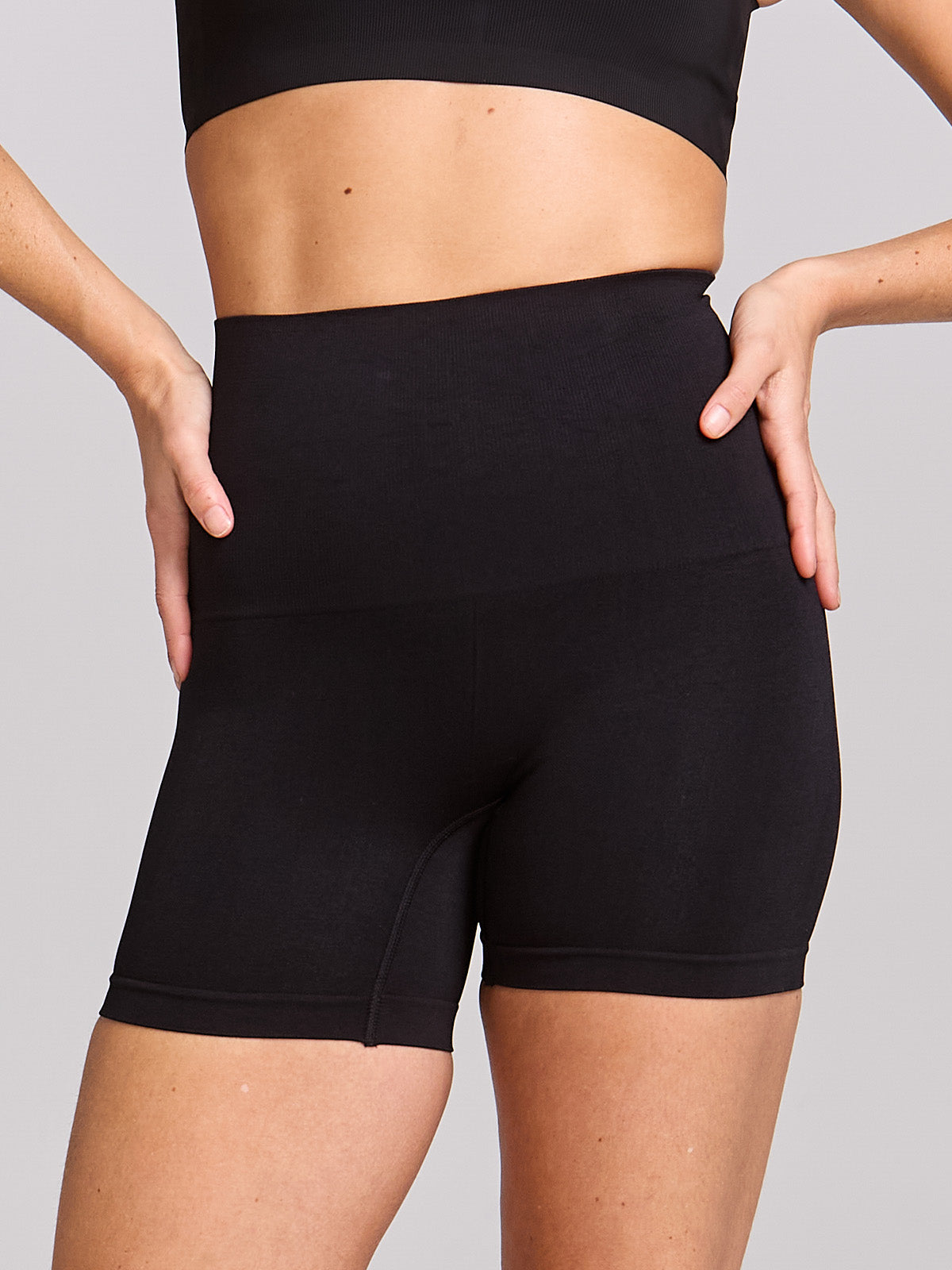 Calcinha Boxer Modeladora Sem Costura Premium Preto