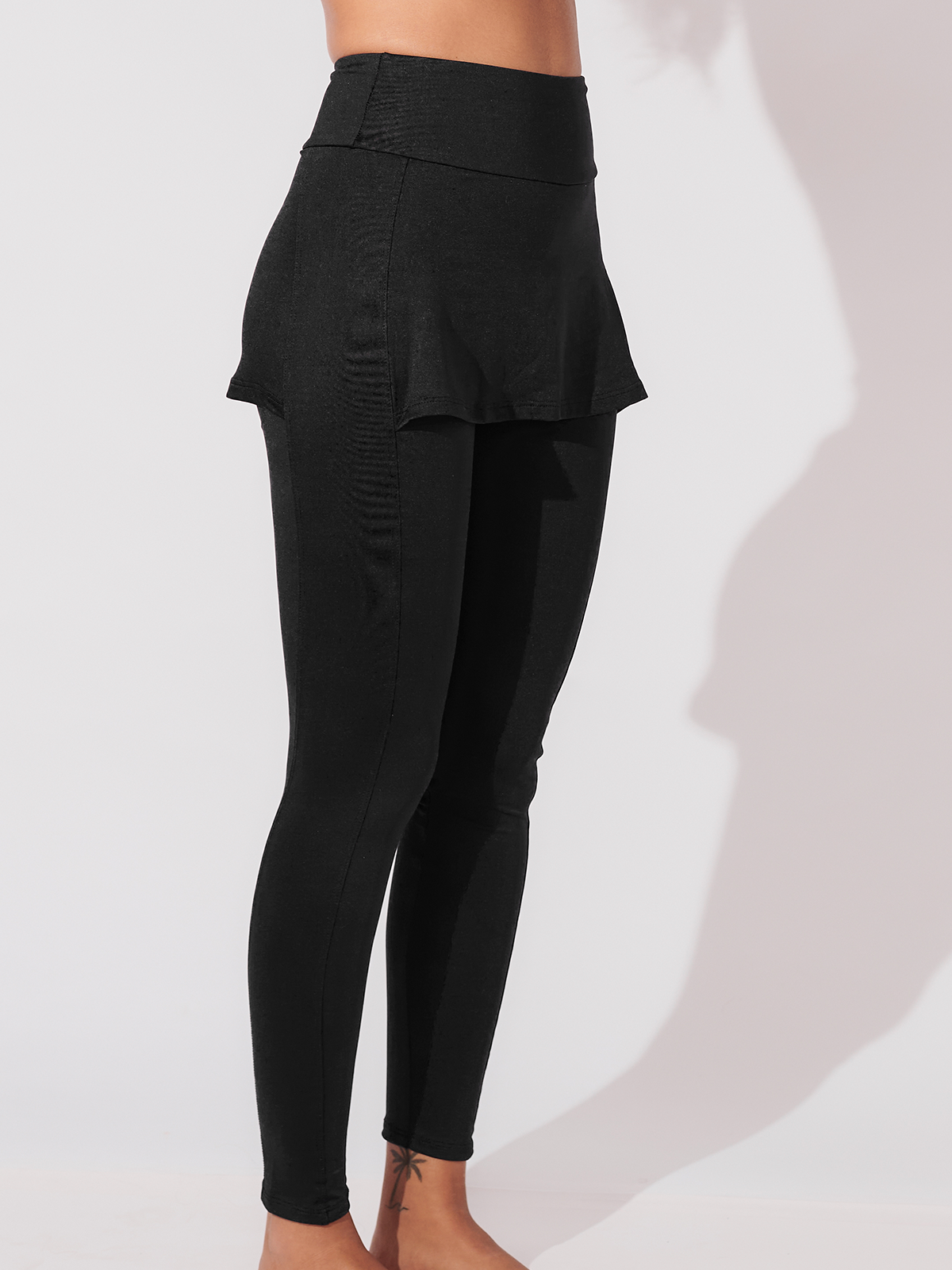 Calça Legging com Tapa Bumbum Preto