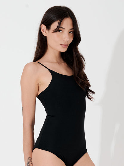 Body Essencial Alças Finas Preto