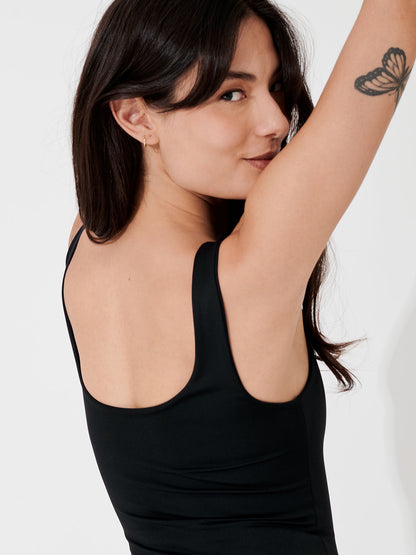 Body Essencial Alças Largas Preto