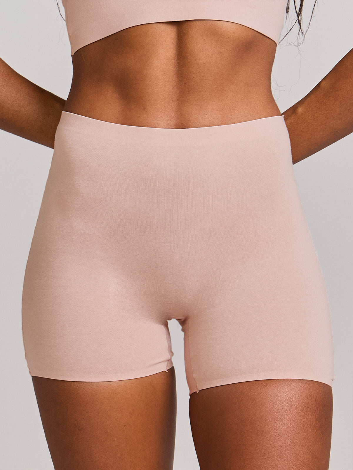 Calcinha Shorts Algodão Premium Sem Costura Rose