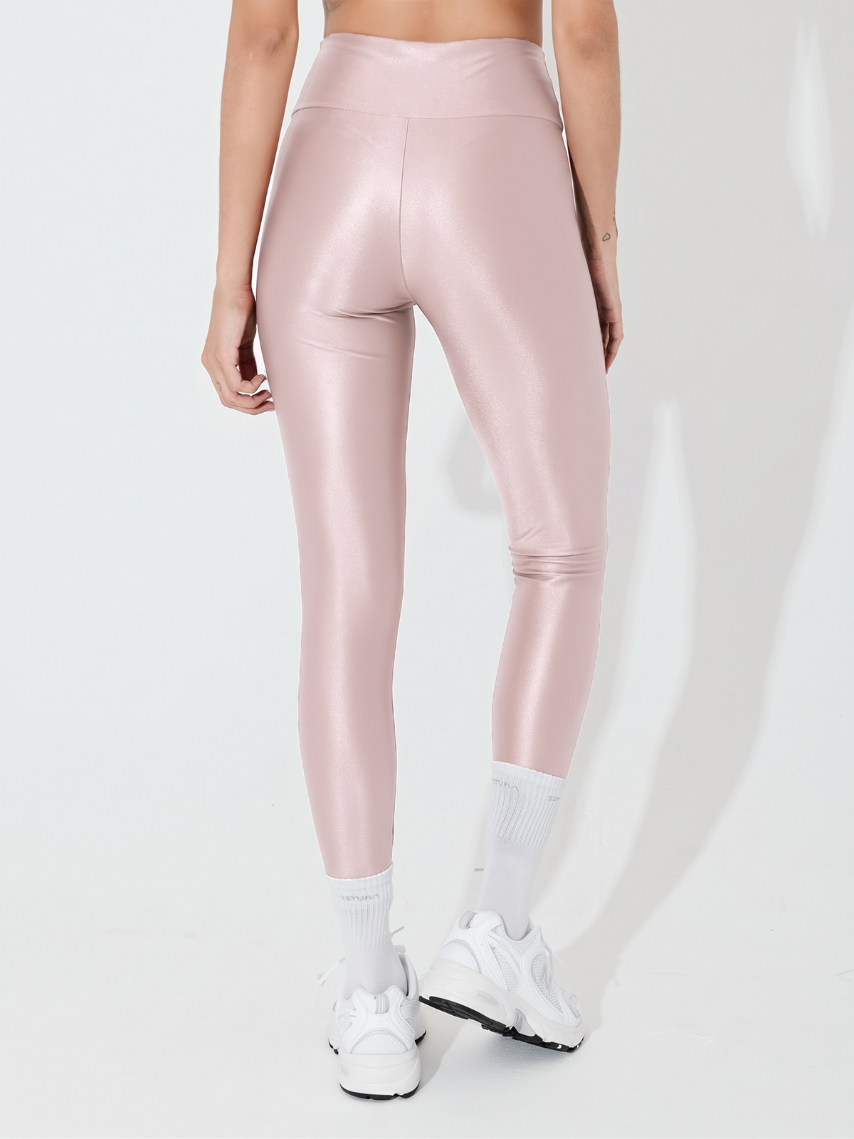 Calça Legging Brilho Cirre Rose