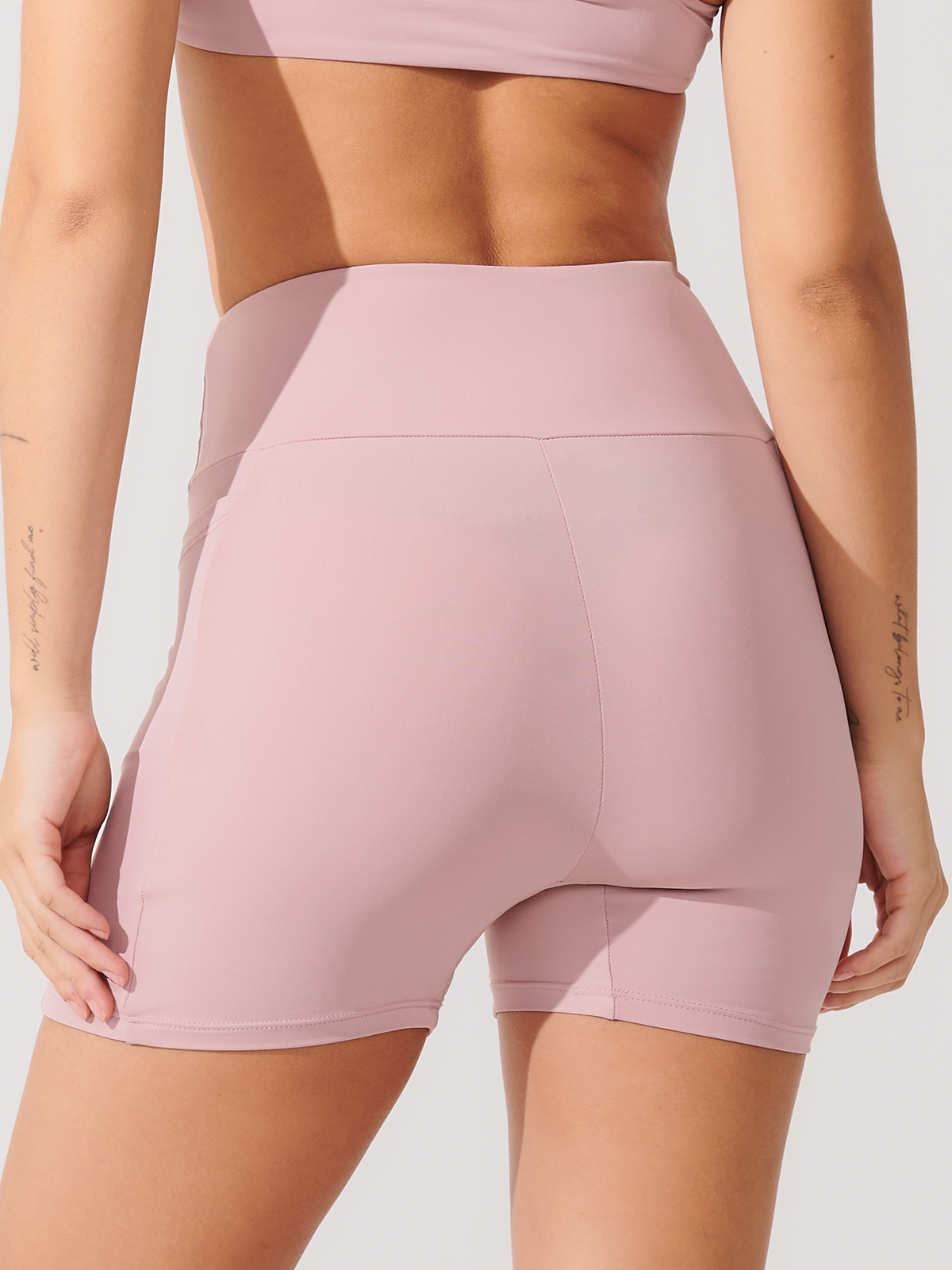 Bermuda de Compressão com Forro Rose