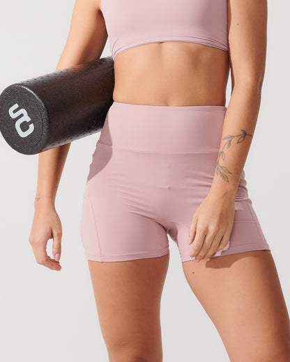 Bermuda de Compressão com Forro Rose
