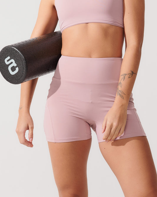 Bermuda de Compressão com Forro Rose