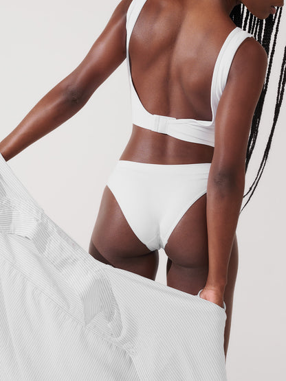Conjunto Sutiã Modelador + Calcinha Biquíni Premium Branco