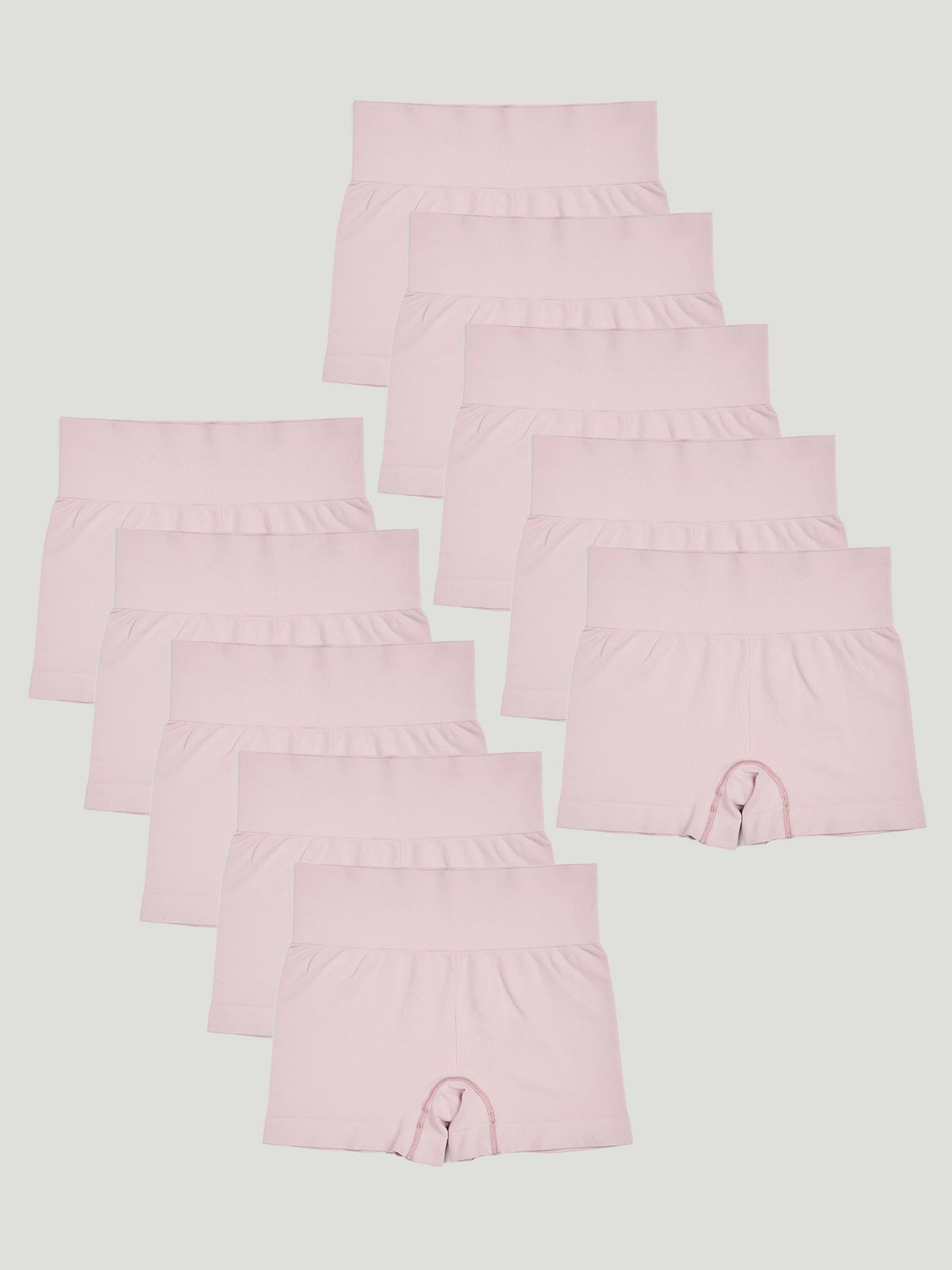 Kit com 10 Calcinhas Boxer Modeladora Sem Costura Premium Rose - R$59,90 cada