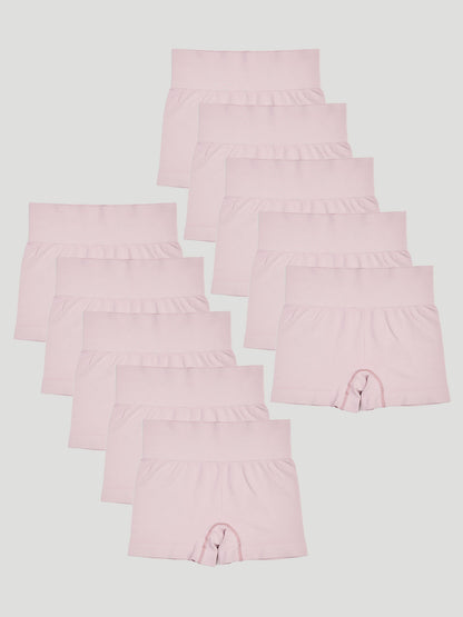 Kit com 10 Calcinhas Boxer Modeladora Sem Costura Premium Rose - R$59,90 cada